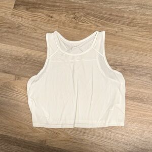 Aerie White Athletic Tank Top